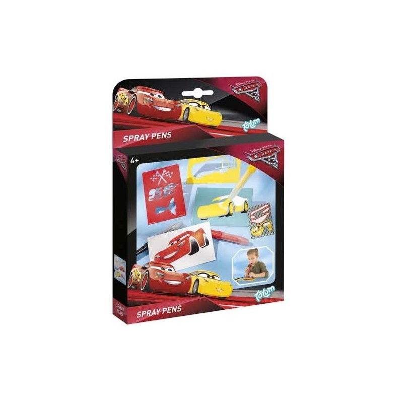 Stylo aérosol Totum Disney Cars