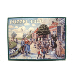 Plaque d'histoire de puzzle Monkey Nut Mies 1000 pièces