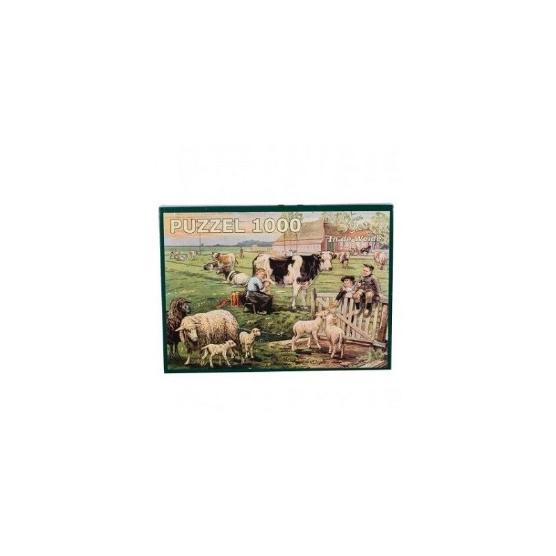 Ot en sien puzzel - In de weide 48x68cm