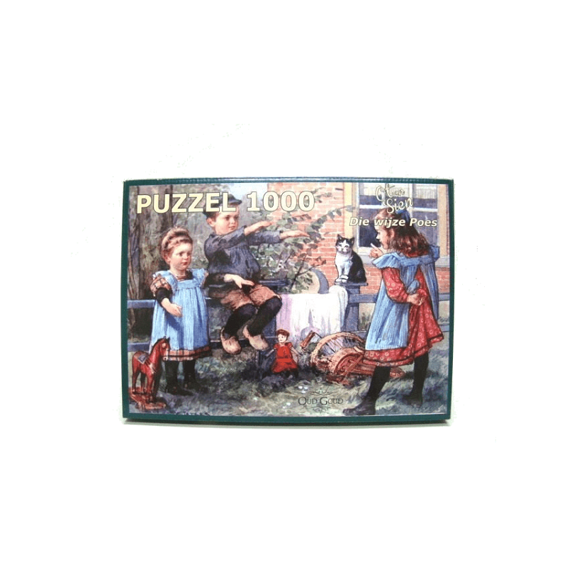 Ot en sien puzzel - Die wijze poes 1000pc