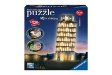 Ravensburger 3D puzzel Toren van Pisa - Night Edition 216