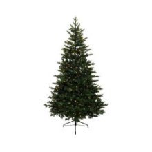 Everlands Allison Pine sapin de Noël artificiel très luxueux 180 cm de haut vert avec éclairage LED intégré et aiguilles réalist