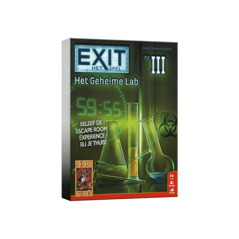 999 Games EXIT - Le laboratoire secret