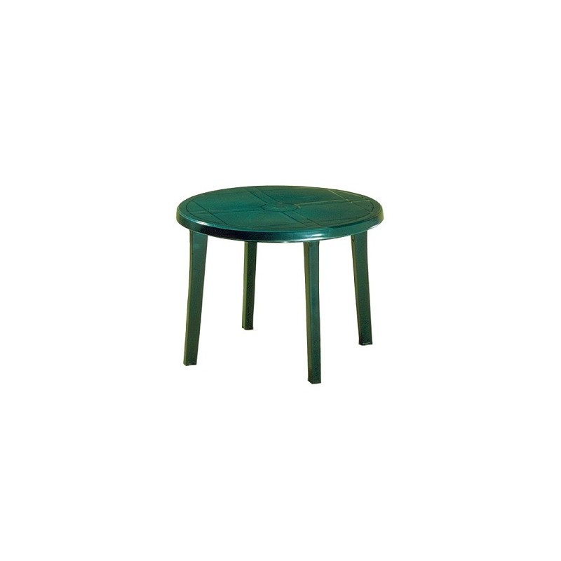 Grosfillex table Miami Ø98cm vert amazone