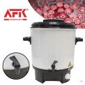 Inmaakketel AFK 27 liter 220V/1800W, inblikken, koken, desinfecteren, ontdooien en verwarmen in één apparaat! metaal met thermos