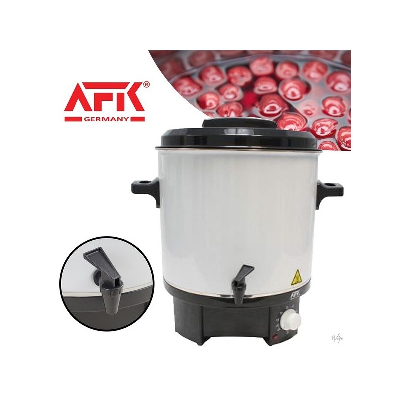 Bouilloire de conservation AFK 27 litres 220V/1800W, mise en conserve, cuisson, désinfection, décongélation et chauffage dans un