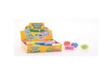 Johntoy stuiter putty met oogjes 5x4cm ( per potje )