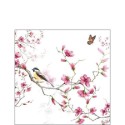 Ambiente Serviettes Oiseau & Fleur 25cm 20 pcs