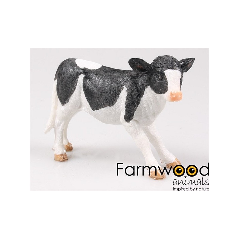 Farmwood Animals Tuinbeeld Koe staand M van polystone 17x6x12 cm