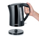 Severin WK3498 Bouilloire noire 1,5L 2200W