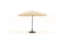 Parasol Las Palmas push-up 200 cm ecru met volant