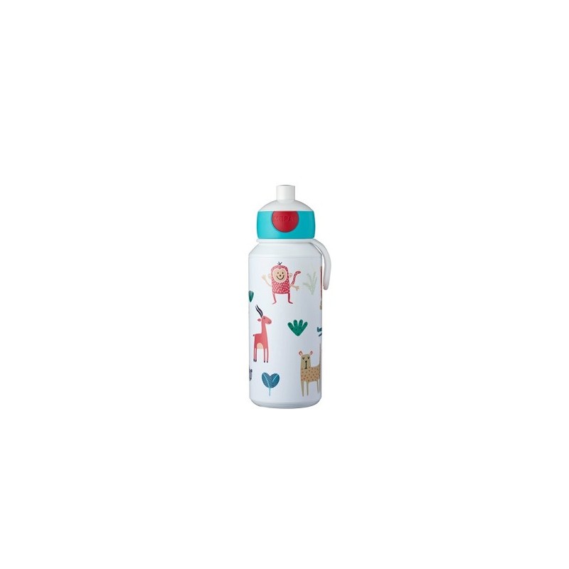 Mepal Drinkfles pop-up Animal Friends 400ml