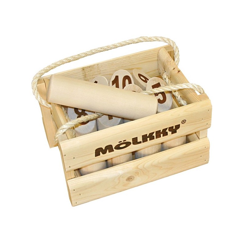 Tactic Mölkky Original dans une boîte en bois