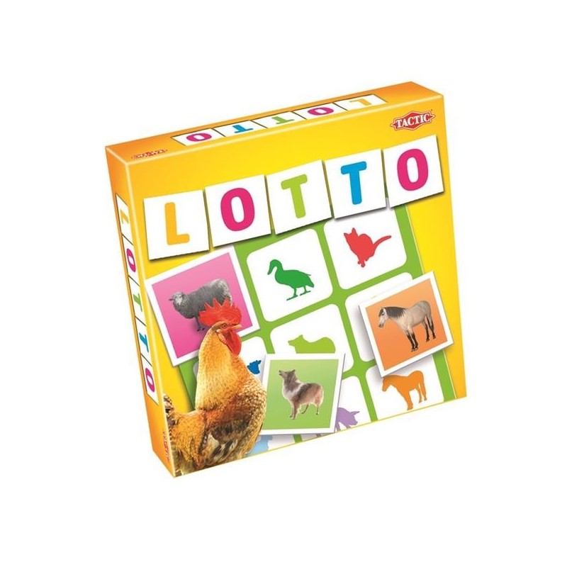 Tactic Lotto Animaux de la ferme