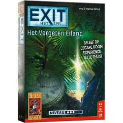 999 Games EXIT - Het vergeten eiland Bordspel