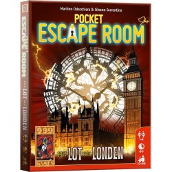 999 Games Pocket Escape Room : Le destin de Londres - jeu de cartes