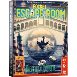 999 Games Pocket Escape Room : Vol à Venise - jeu de cartes
