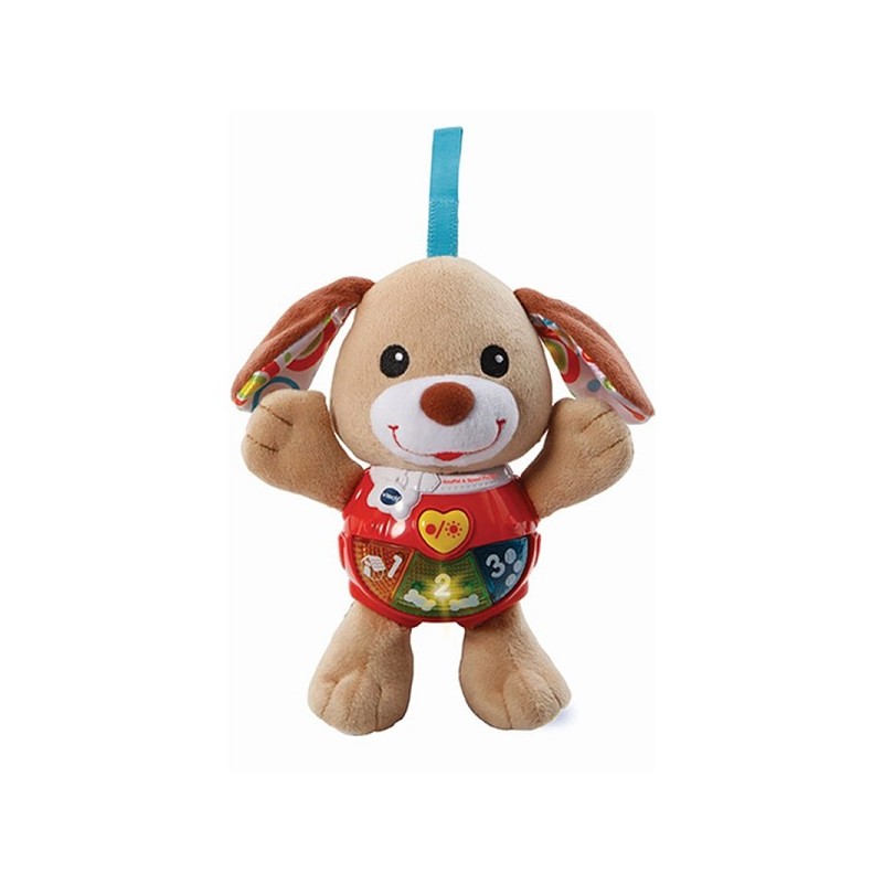 Vtech Cuddle & Play Chiot marron