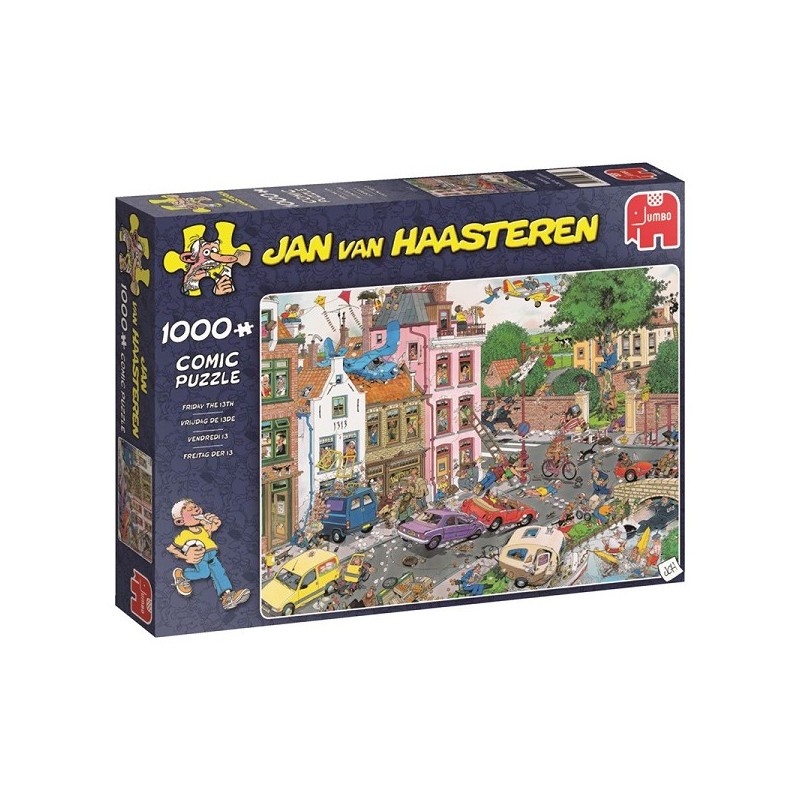 Puzzle Jumbo Jan van Haasteren Vendredi 13 1000pcs