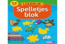 Deltas Leerrijk spelletjesblok 4-6 jaar