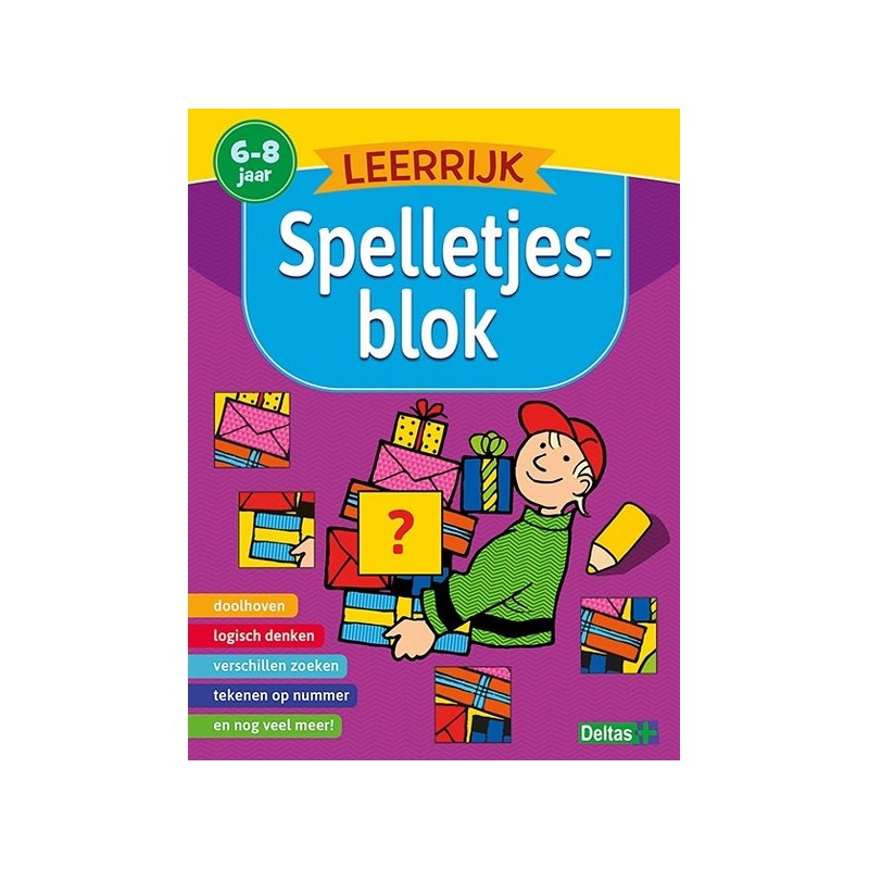 Deltas Bloc de jeu instructif 6-8 ans