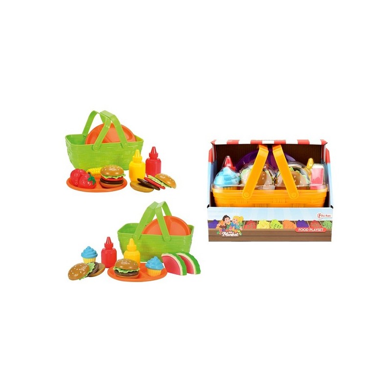 Toi Toys Play set fruits et nourriture