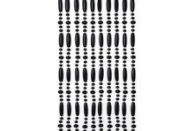 Perla Vliegengordijn 90x220cm zwart