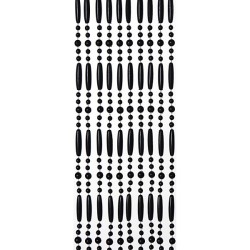 Perla Rideau anti-mouches 90x220cm noir