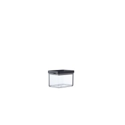 Mepal boîte de rangement omnia rectangulaire 700 ml noir 14,5x9,4x9,2cm