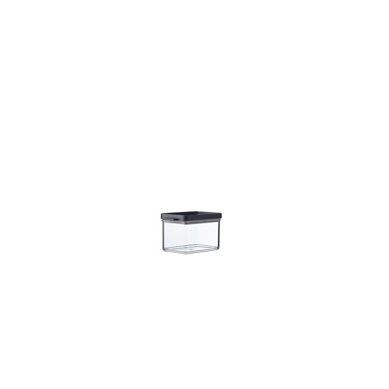Mepal bewaardoos omnia rechthoekig 700 ml zwart 14,5x9,4x9,2cm