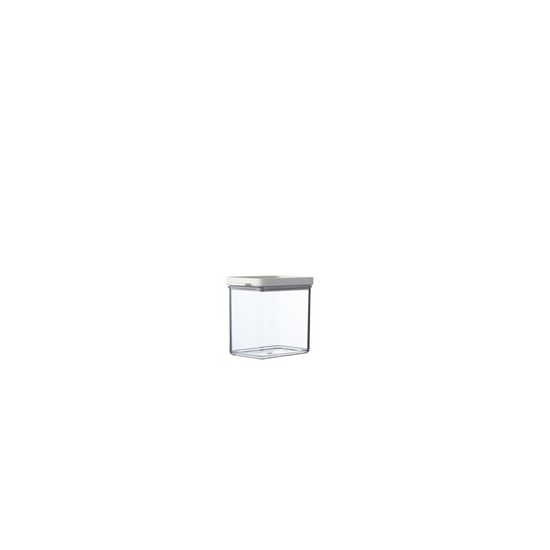 Mepal boîte de rangement omnia rectangulaire 1100 ml blanc nordique 14,5x9,4x13,3cm