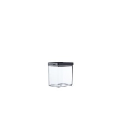 Mepal boîte de rangement omnia rectangulaire 1100 ml noir 14,5x9,4x13,3cm