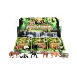 Toi Toys Animaux de la jungle 2 pièces en boîte environ 7cm