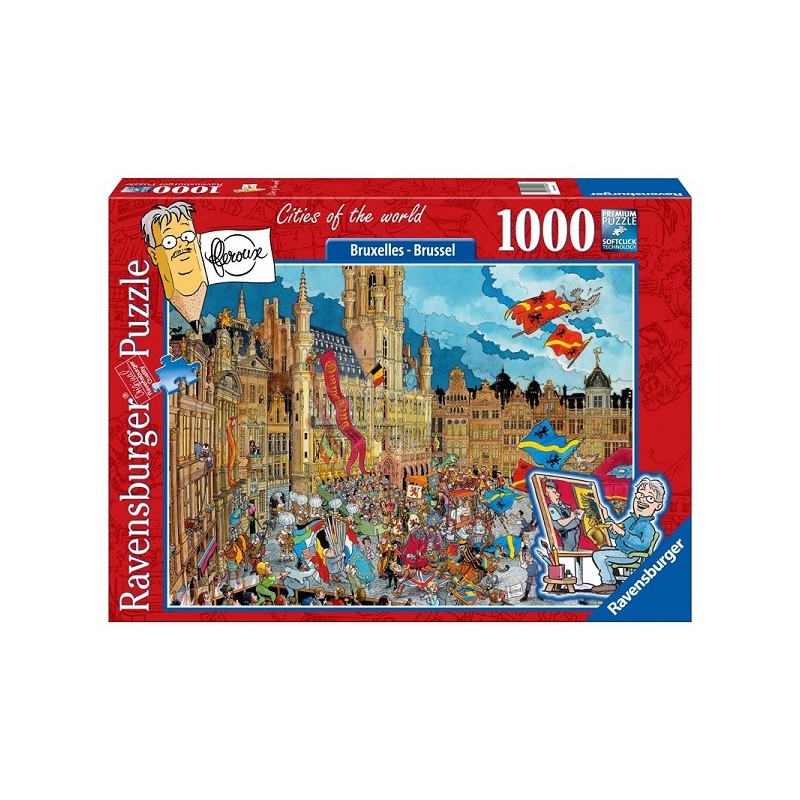 Ravensburger puzzle Fleroux Bruxelles 1000pcs