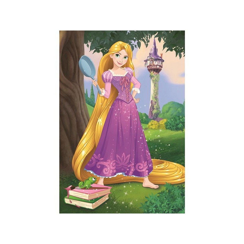 Dino puzzel Dappere Rapunzel 24pcs