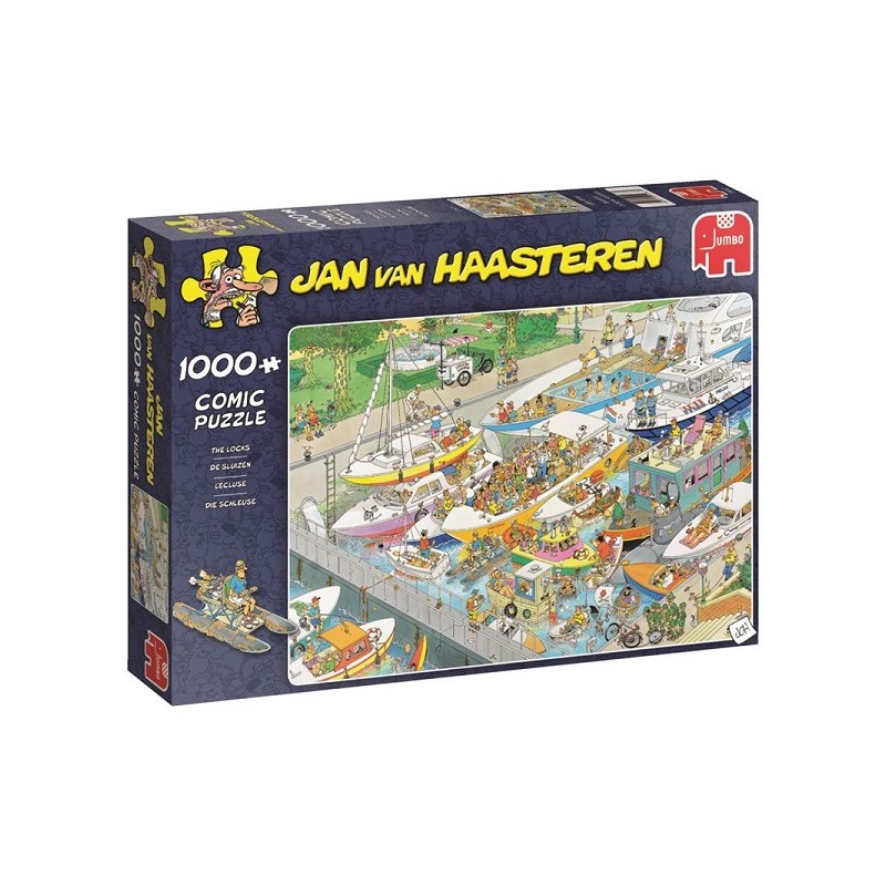 Jumbo Jan van Haasteren puzzel De sluizen 1000pcs