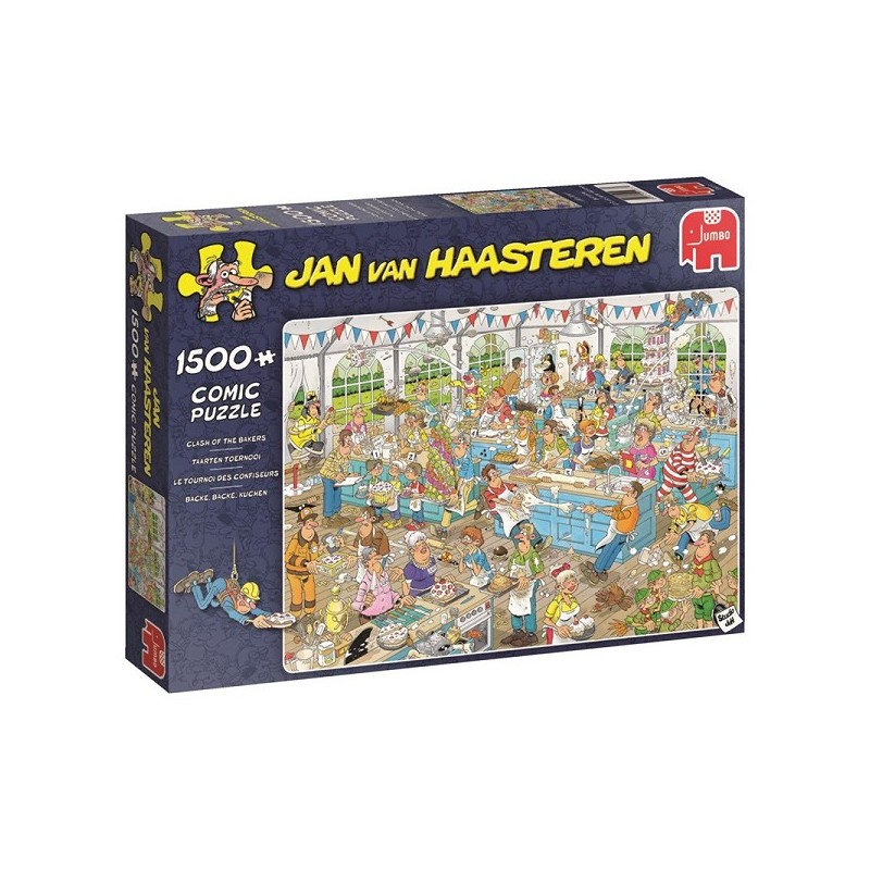 Puzzle Jumbo Jan van Haasteren Tournoi de gâteaux 1500pcs