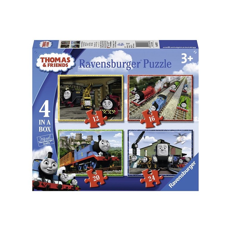 Ravensburger puzzel 4 in a box Thomas & Friends 12+16+20+24st