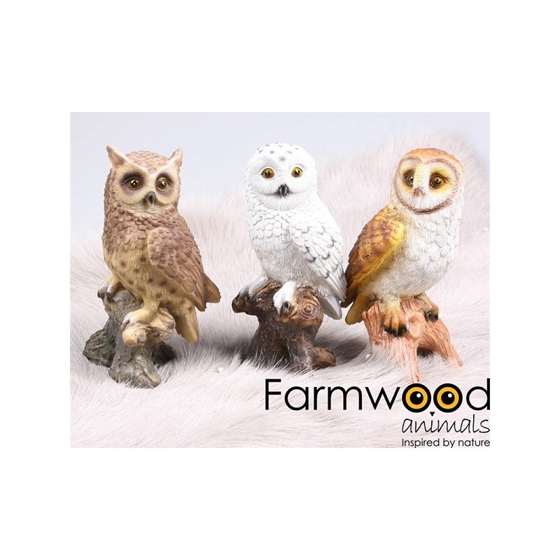 Farmwood Animals Statue de jardin Hibou 19 cm