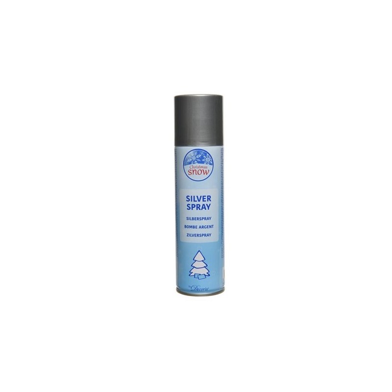 spray décoration argent 150ml argent