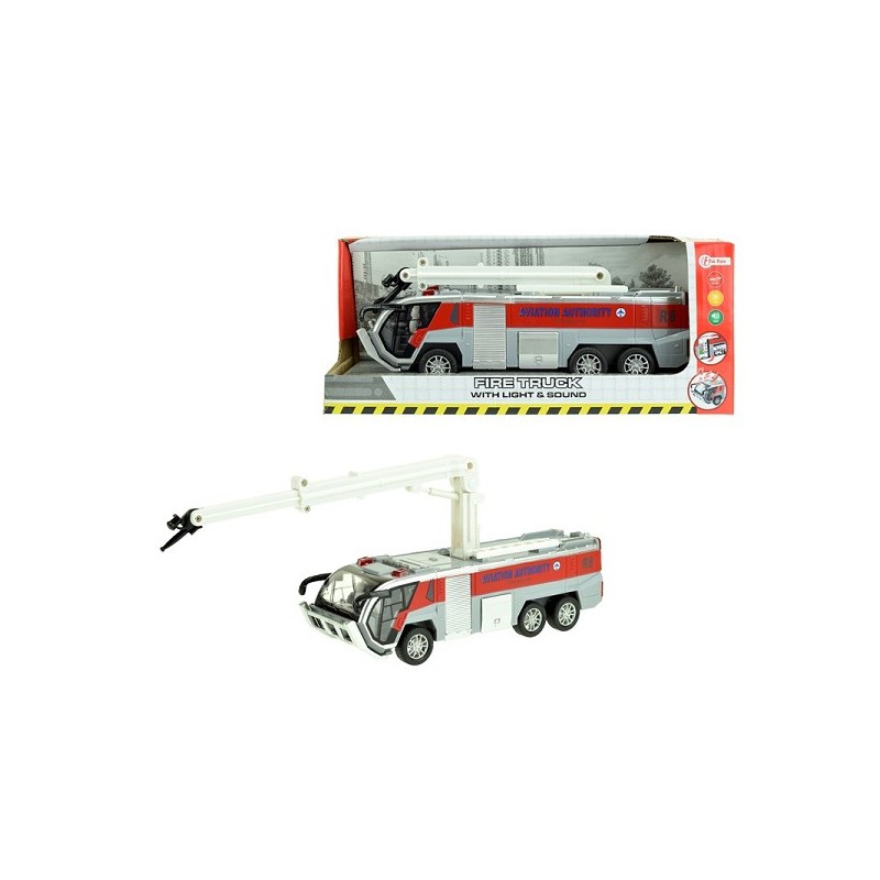 Friction brandweerauto  ( inclusief batterijen)