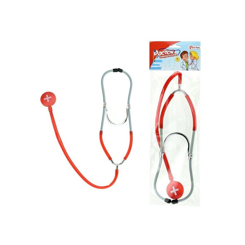 Toi Toys Stethoscoop rood
