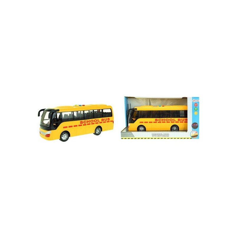 Toi Toys Friction schoolbus met licht en geluid (exclusief batterijen)