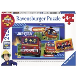 Ravensburger puzzle-Cours d'eau avec Sam 2 x24 pièces