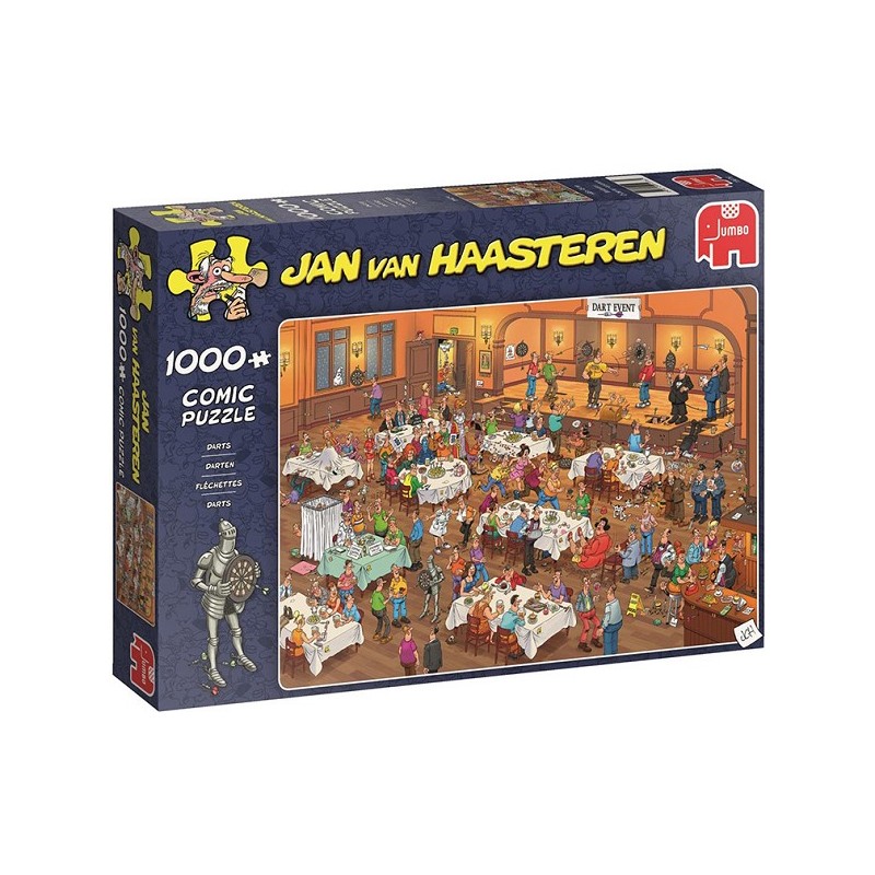 Puzzle Jan van Haasteren Fléchettes
