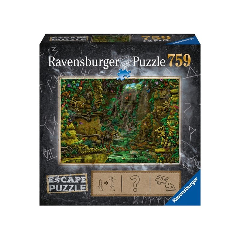 Ravensburger Puzzle Escape 2 Temple d'Angkor Vat 759 pièces