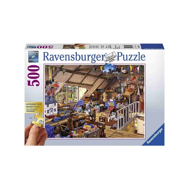 Ravensburger Puzzle Le grenier de grand-mère 500pcs