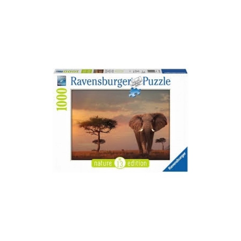 Ravensburger Puzzle Éléphant dans le Masai Mara 1000pcs