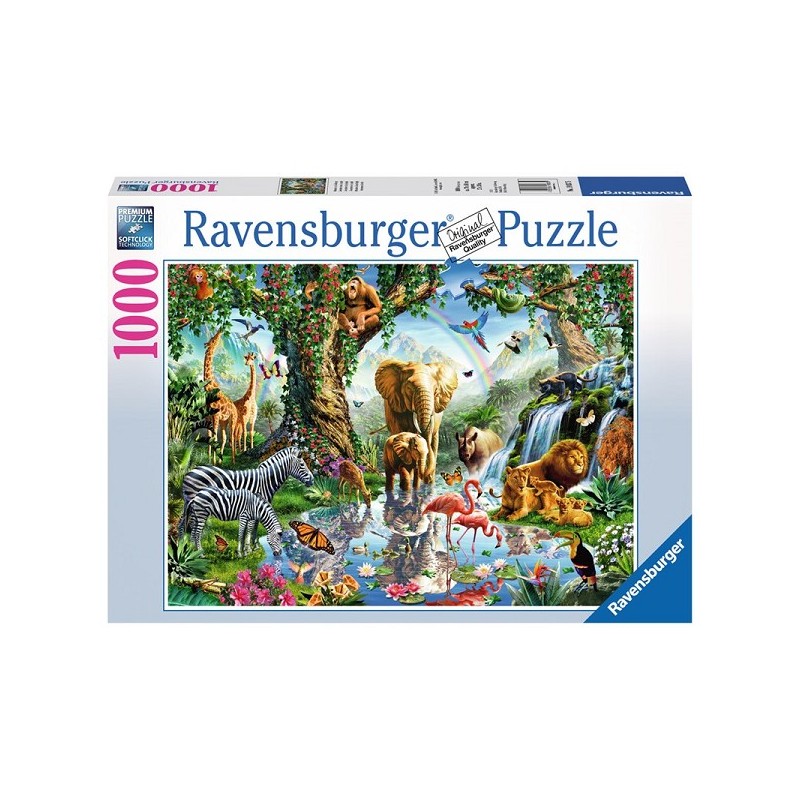 Ravensburger Puzzle Aventures dans la jungle 1000pcs