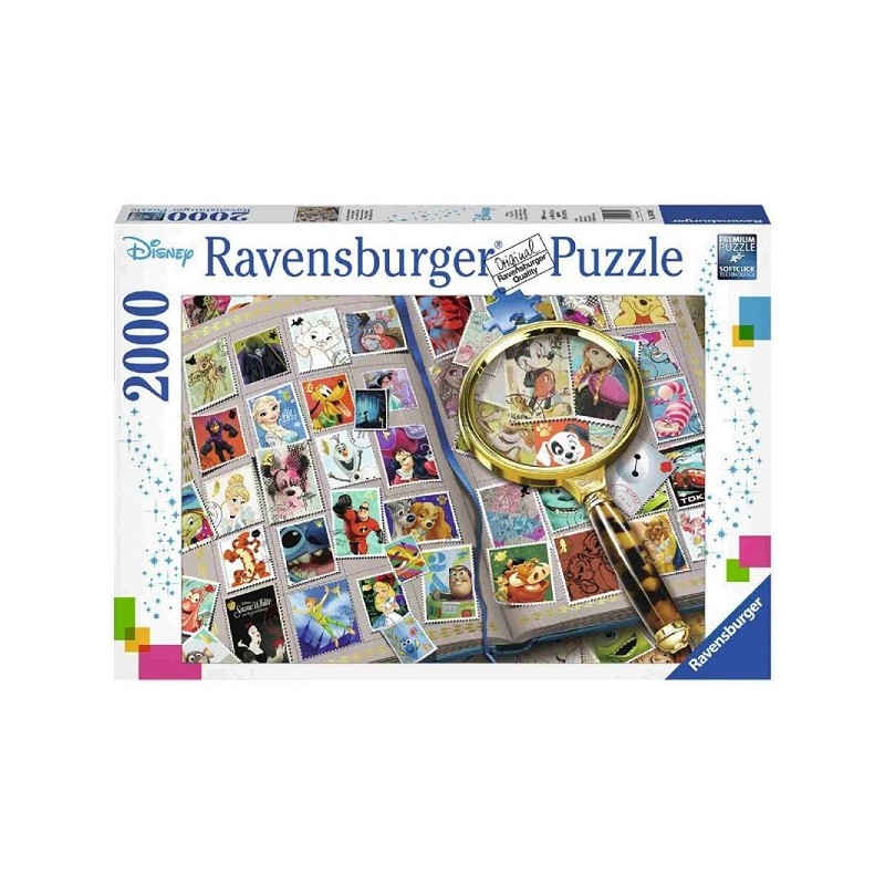 Ravensburger Puzzle Mes plus beaux timbres 2000pcs